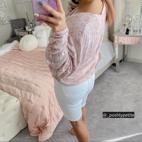 Freshman snakeskin slouchy v-neck pullover sweater - Picture 13 of 15